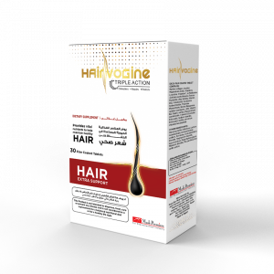 HAIRVOGINE TRIPLE ACTION FOR HEALTHY HAIR, SKIN & NAILS 30 FILM-COATED TABLETS
